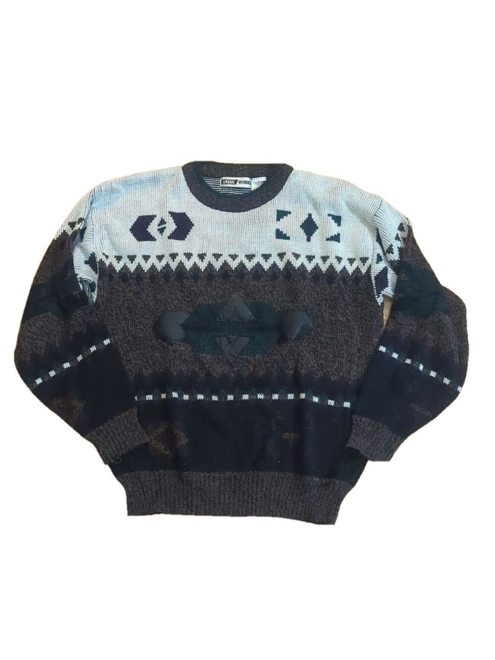 Vintage Urban Works Crewneck Sweater Large 90s